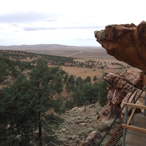 View from Yourambulla Caves