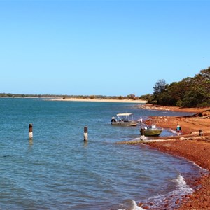 Evans Landing launching ramp