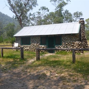 Hut and yard