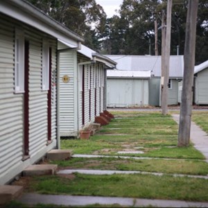 Migrant huts