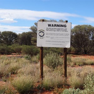 Oak Valley Turn Off - Lake Dey Dey Road