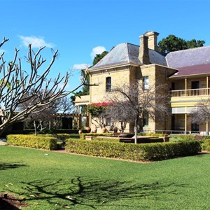 Rear view of Jimbour House