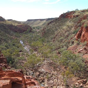 Eagle Rock Falls valley