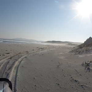 Hamersley Beach Track beach