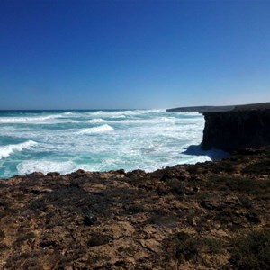 Dog Fence Beach Cliffs