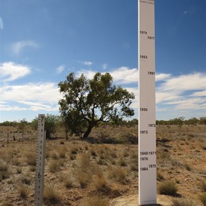 Flood comparison gauge