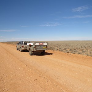 Landscape west of turnoff