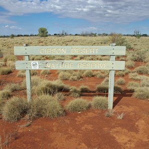 Gibson Desert Nature Reserve Western Boundary