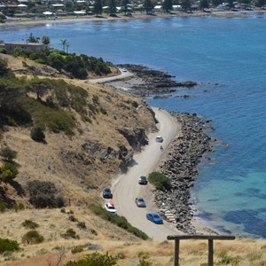 View from the mine site