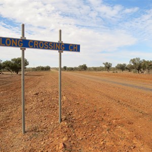 Westbound sign