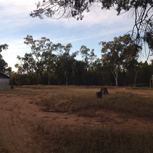 Facilities include covered picnic shed, modern drop toilet and bins.