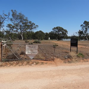 Old Coach Road - Boundary Gate for Ned's Corner and Kulnine Stations