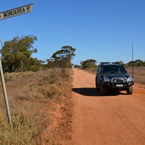 Wonuarra Road Turn Off