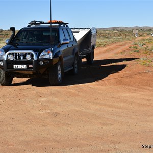 Oodnadatta Track - Old Peake Turn Off -