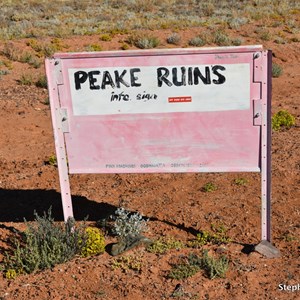 Oodnadatta Track - Old Peake Turn Off -