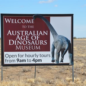 Australian Age of Dinosaurs Turn Off