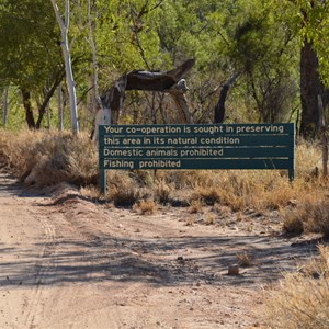 Boodjamulla (Lawn Hill) National Park Boundary Sign