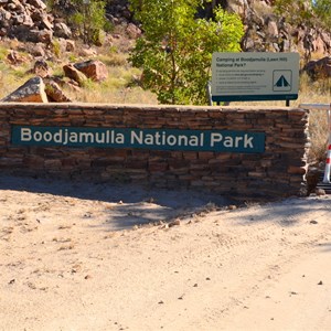 Boodjamulla (Lawn Hill) National Park Boundary Sign