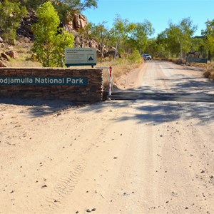 Boodjamulla (Lawn Hill) National Park Boundary Sign