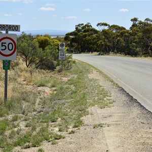 Tank Hill Lookout Turnoff
