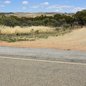 Pekina Creek Reservoir Turnoff 