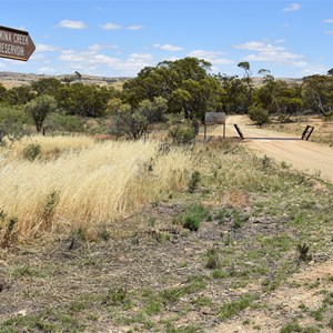 Pekina Creek Reservoir Turnoff 