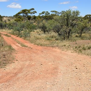 Pekina Station Ruins Turnoff 