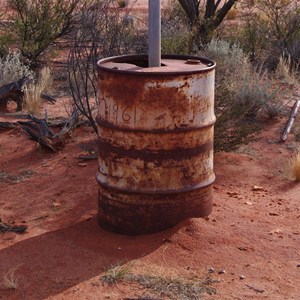 250 Mile Centre Line of Fire Marker Turn Off