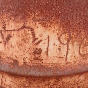 Pic of the barrel showing "1961" inscribed on the side; pic taken 19 June 2018