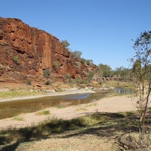 Campsite cliffs