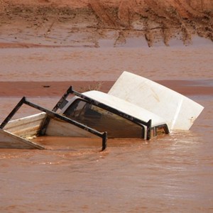 Flood victim
