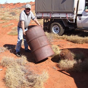 2 old 44 Gallon Drums 