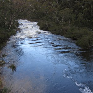 Eucumbene at gauging station