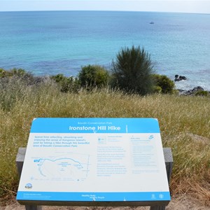 Ironstone Hill Hike Sign