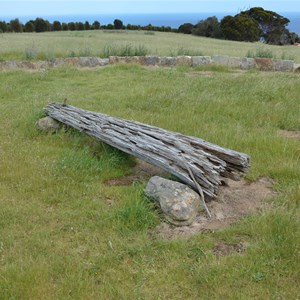 Harry Bates Grain Threshing Floor