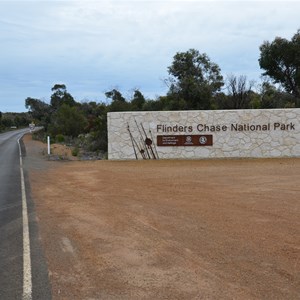 Flinders Chase National Park Boundary Sign