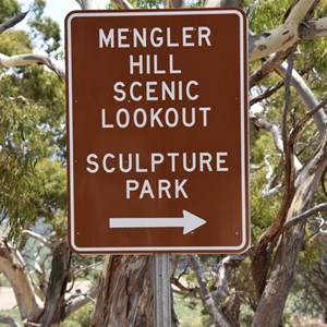 Mengler Hill Lookout Turn Off