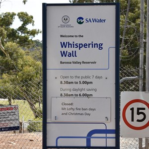Whispering Wall Turn Off