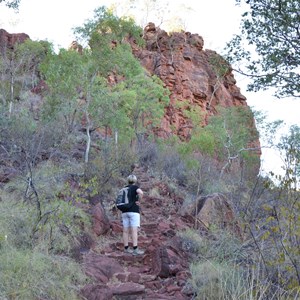 Warning Sign - Island Stack Walk