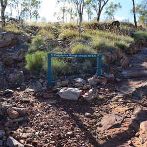 Constance Range Track Sign 