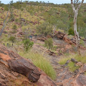 Upper Gorge Walk Track Junction Sign - Indarri Lookout