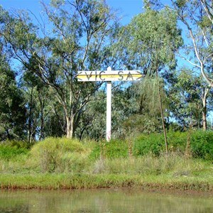 South Australia - Victoria Murray River Border Marker