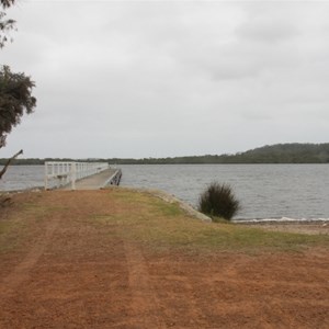 Old jetty/boat ramp site