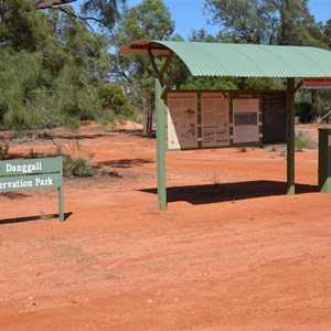 Danggali Conservation Park Northern Boundary Information Bay