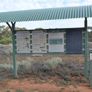 Danggali Conservation Park Southern Boundary Information Bay