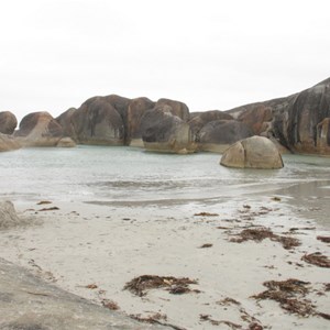 Viewing Elephant Rocks from the Cove