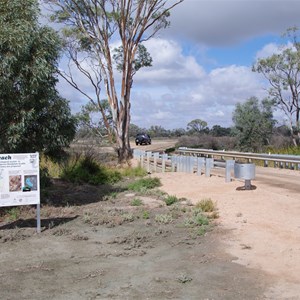 Katfish Reach Information Sign