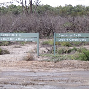 Campsites 1 - 4 Turn Off Katarapko National Park 