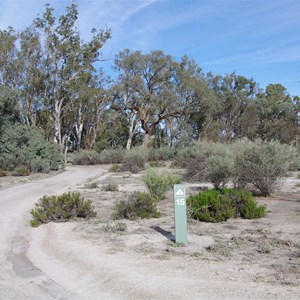 Campsite 15 Turn Off - Katarapko Creek