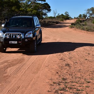 Chowilla Woolshed Turn Off - No Public Entry